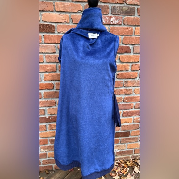 Ugg Australia Duffield II Wrap Robe Size Large Navy Blue - Picture 7 of 13